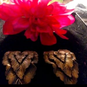 VINTAGE 1950 BRASS SHOE CLIPS💞💞